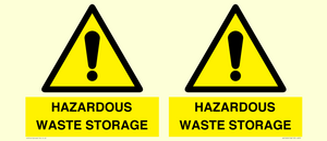 HAZARDOUS WASTE STORAGE